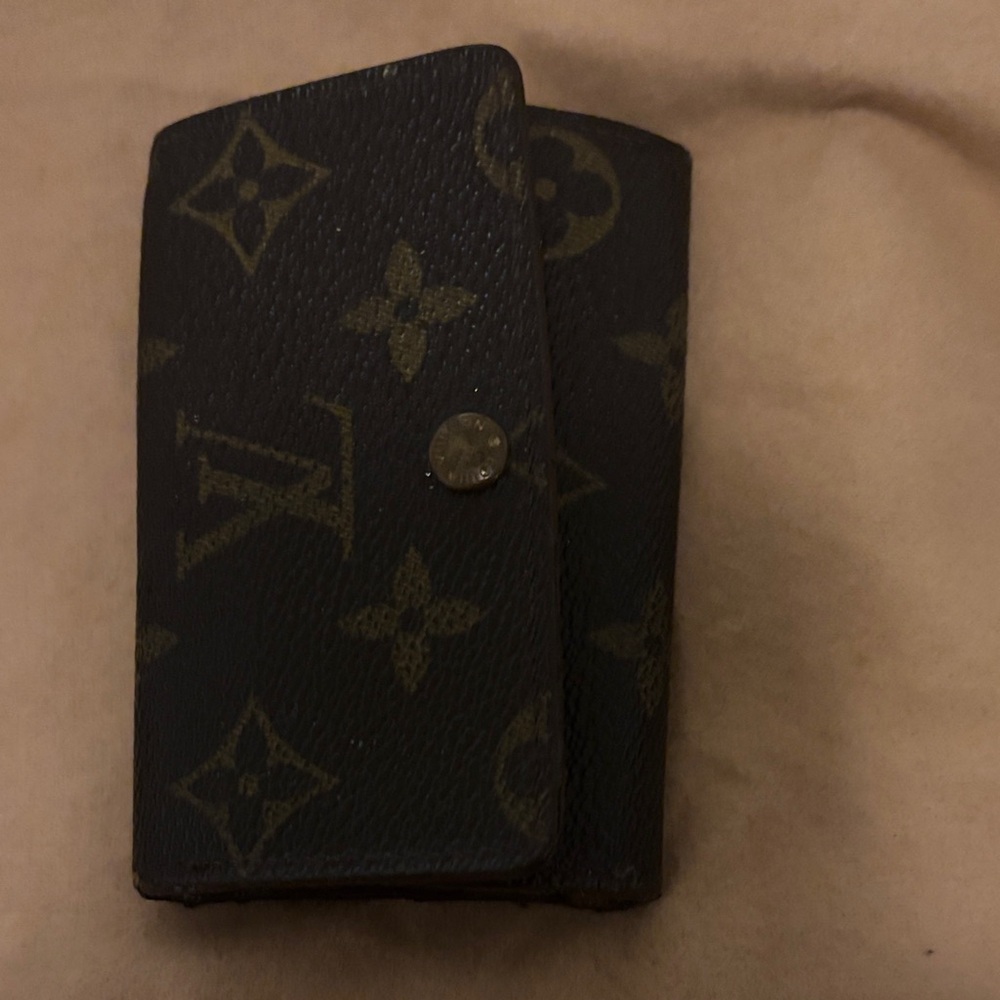 Louis Vuitton Dark Brown Monogram Key Holder